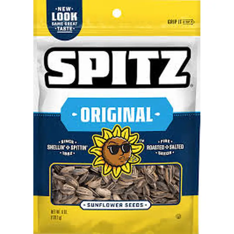 New Spitz Salted & Fire Roasted Original Sunflower Seeds