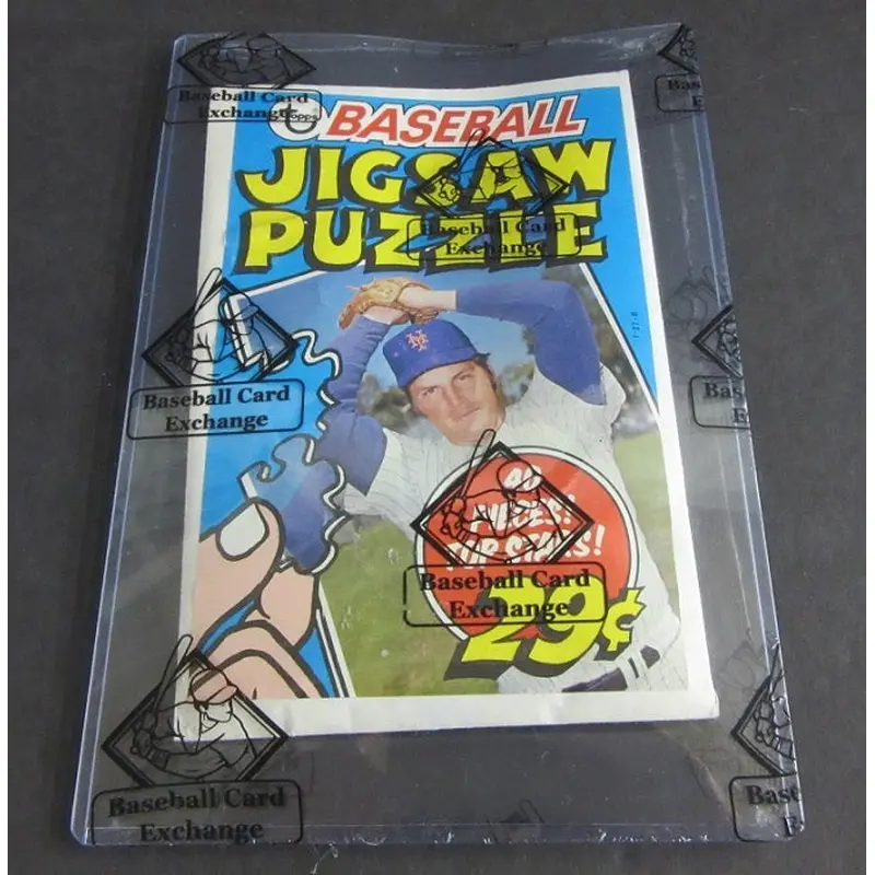 1974 Topps Baseball Jigsaw Puzzle Unopened Pack (BBCE)