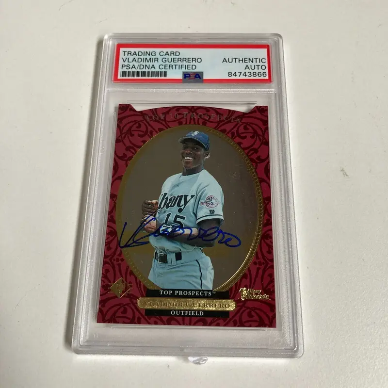 1995 Upper Deck SP Vladimir Guerrero Signed Autographed Rookie RC PSA DNA
