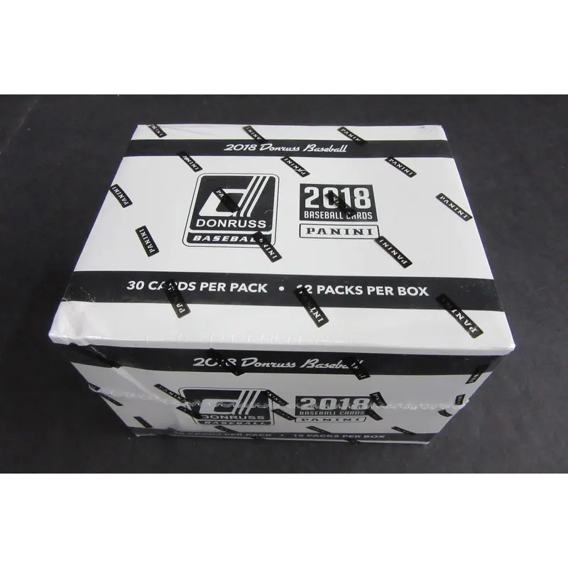 2018 Panini Donruss Baseball Fat Pack Box (30/12)