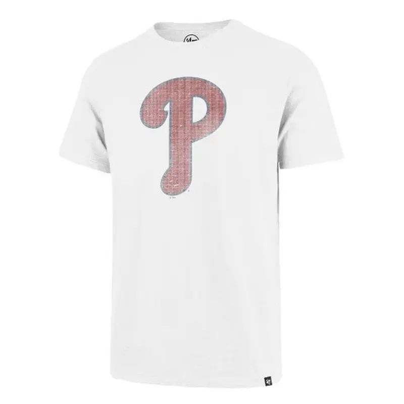 '47 Philadelphia Phillies White Wash Logo Tee