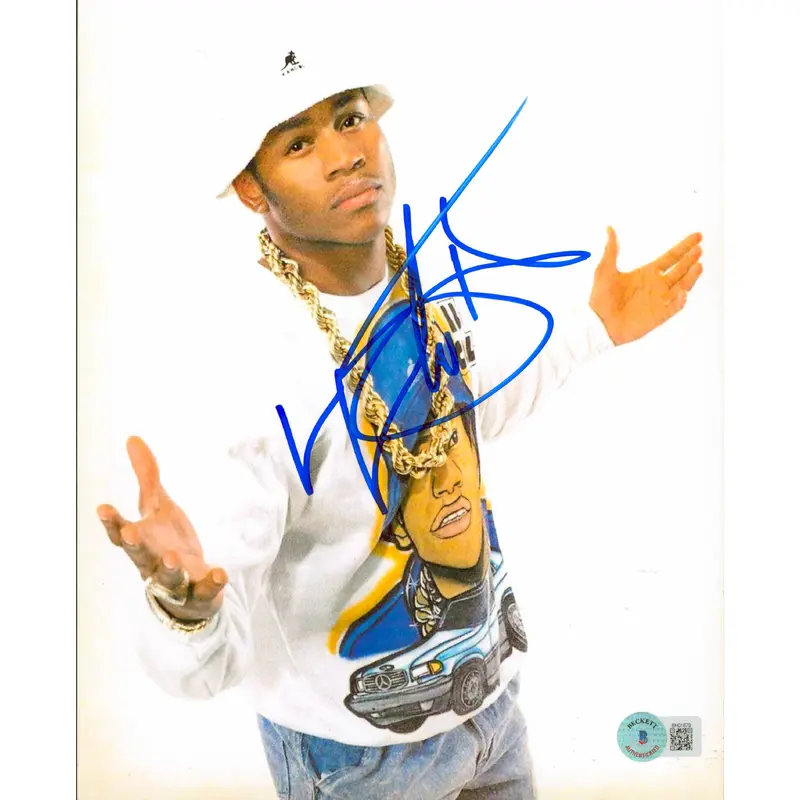 L.L. Cool J Rapper Authentic Signed 8x10 Photo Autographed BAS #BH01679