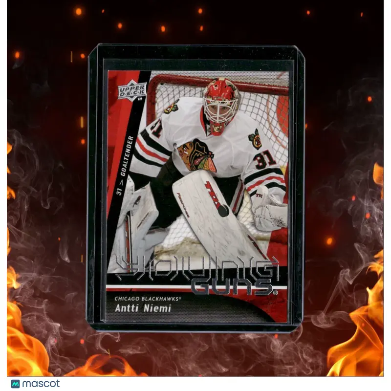 2009-10 Upper Deck Antti Niemi Young Guns Rookie #225