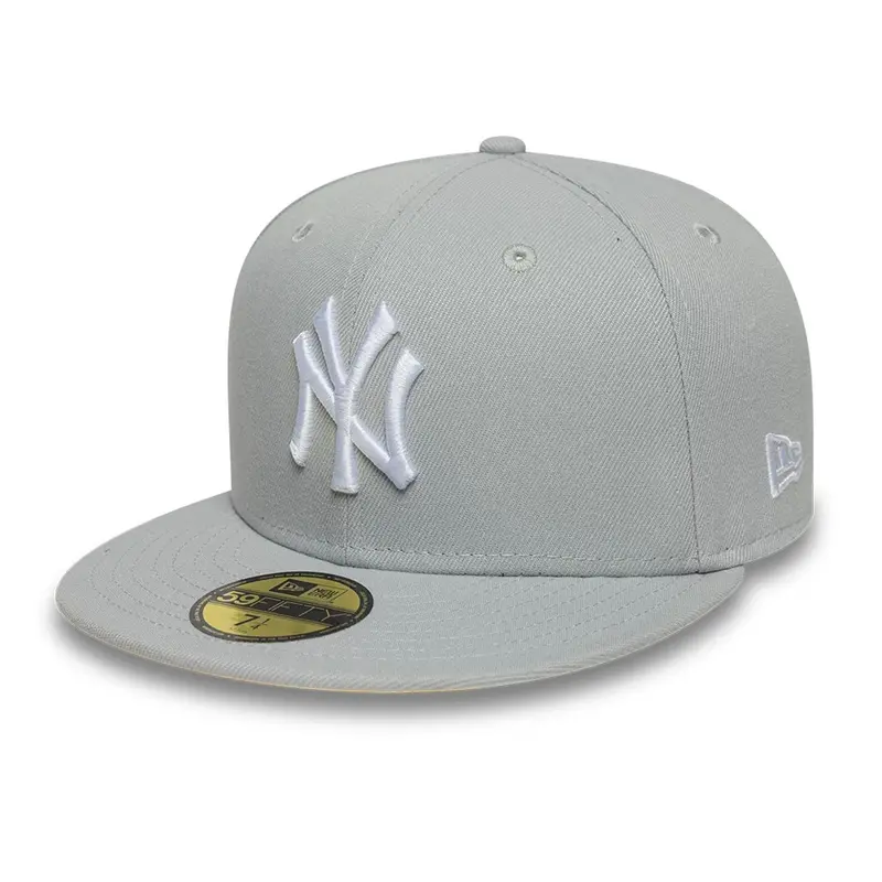New York Yankees MLB Grey & Yellow 59FIFTY Fitted Cap