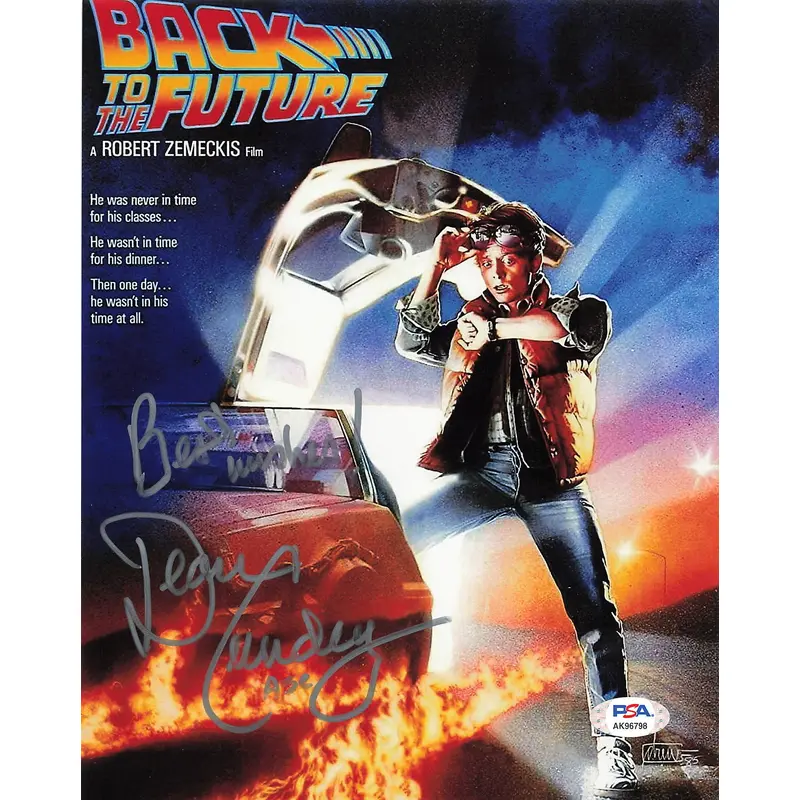 Dean Cundey signed 8x10 photo PSA/DNA Autographed Back To The Future