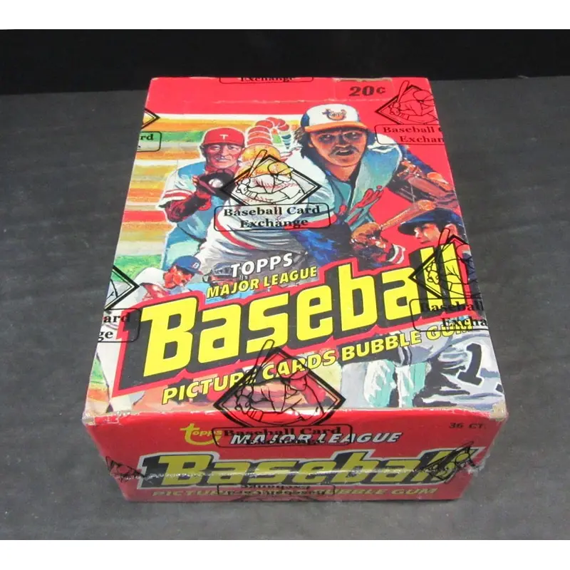 1978 Topps Baseball Unopened Wax Box