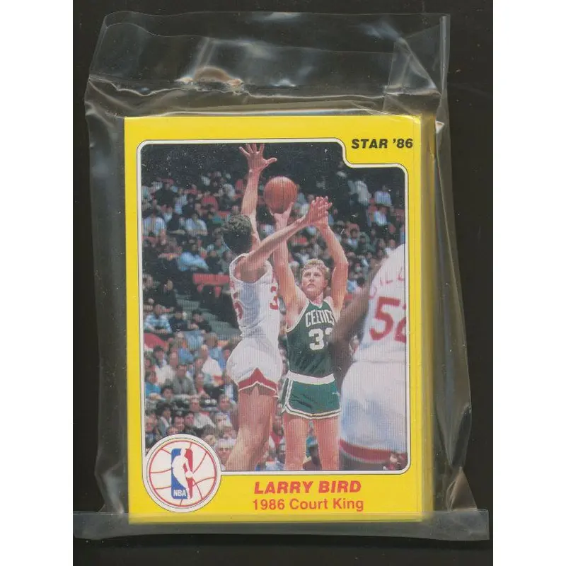 1986 Star Basketball Court Kings Basketball Bagged Set