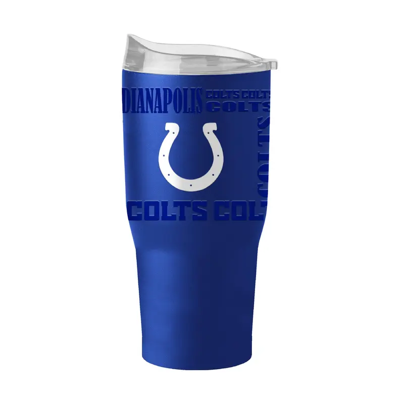 Indianapolis Colts 30oz Replay Powder Coat Tumbler