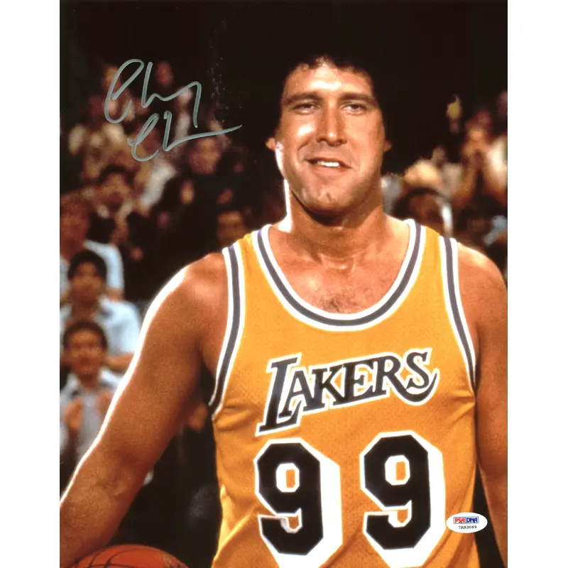 Chevy Chase Fletch Authentic Signed 11X14 Photo Autographed In Silver PSA ITP