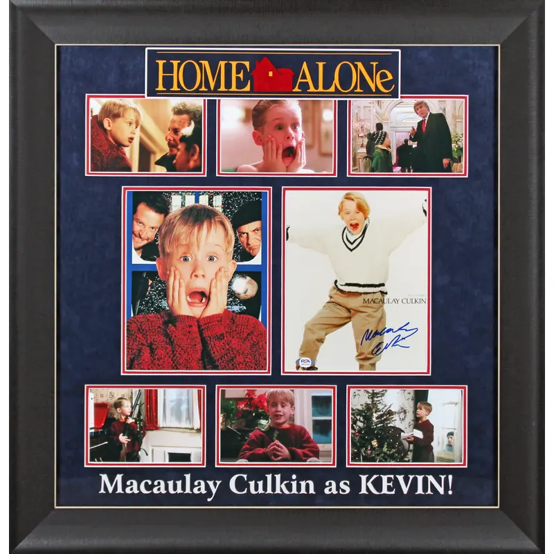 Macaulay Culkin Home Alone Authentic Signed 8x10 Framed Photo PSA/DNA #AK10549