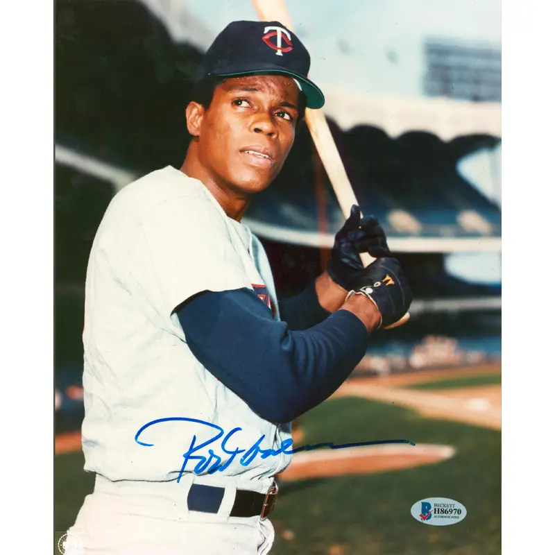 Twins Rod Carew Authentic Signed 8x10 Photo Autographed BAS #H86970