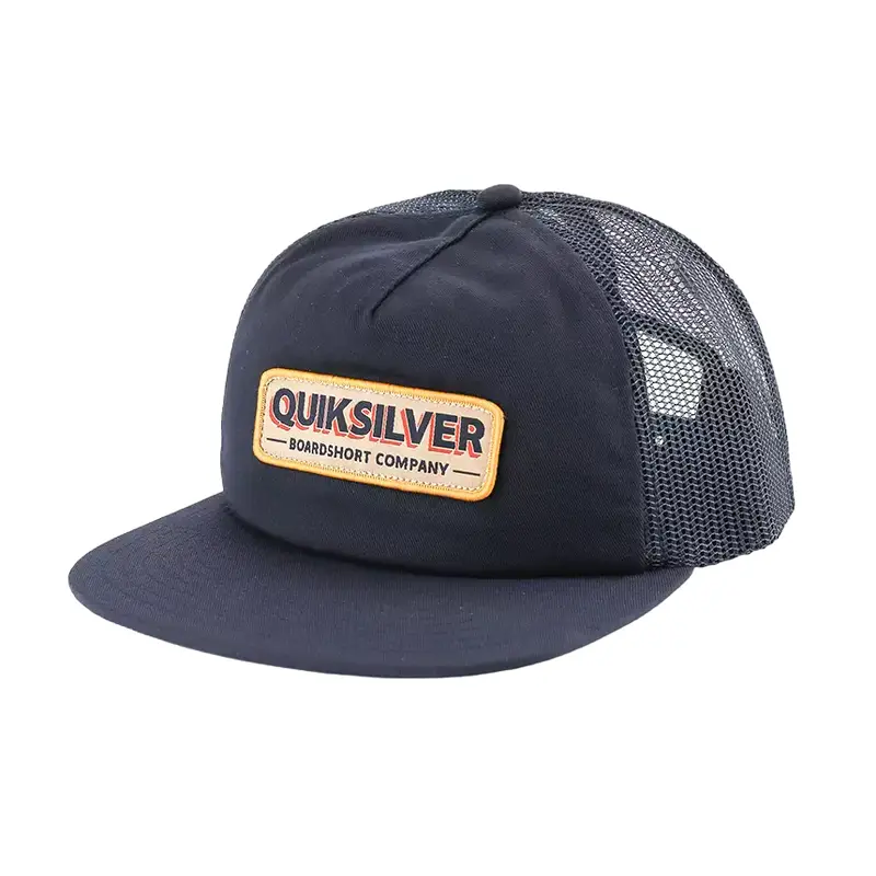 Quiksilver Men's Snapback Hat Navy Blue Ray Horizons AQYHA05416 KTP0