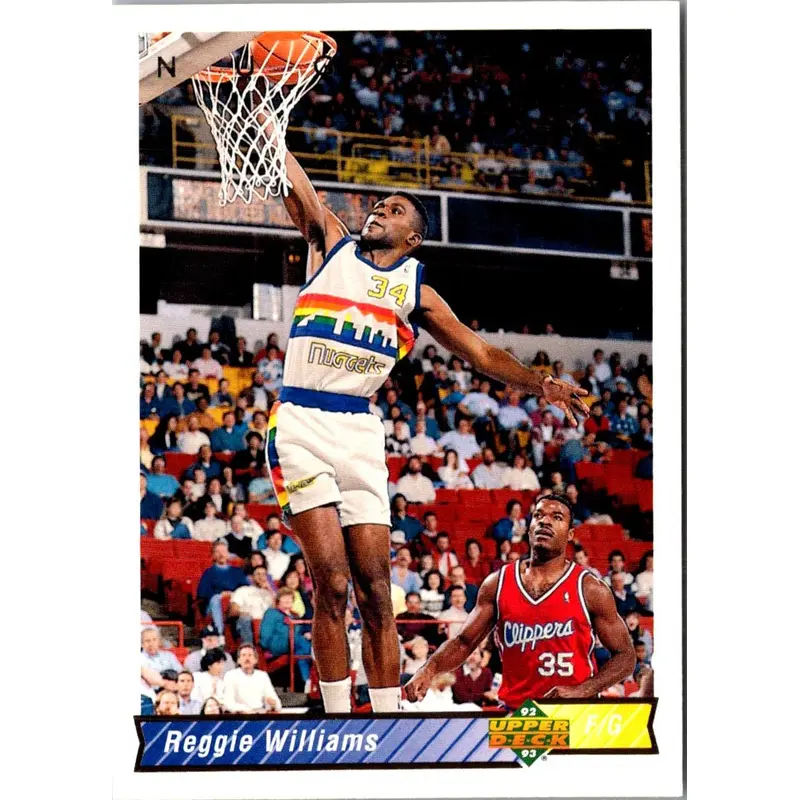 1992 Upper Deck Reggie Williams #113