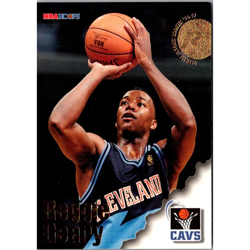 1996 Hoops Reggie Geary #290 Rookie