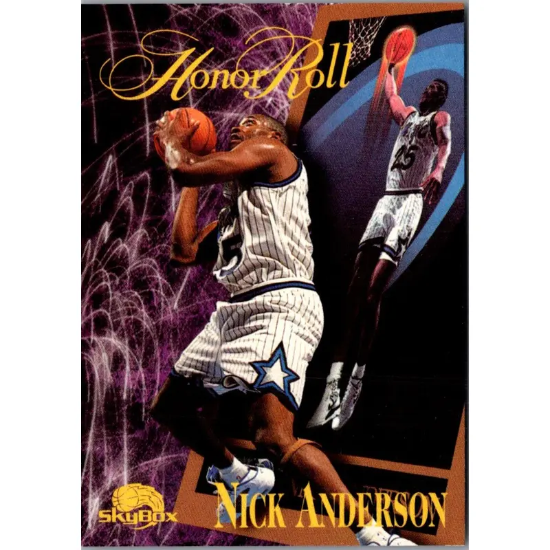 1996 SkyBox Nick Anderson #80