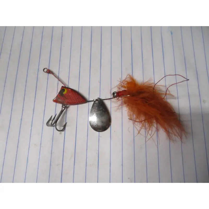 Used Uncle Josh Spinrite Feather Kicker Spinning Lure