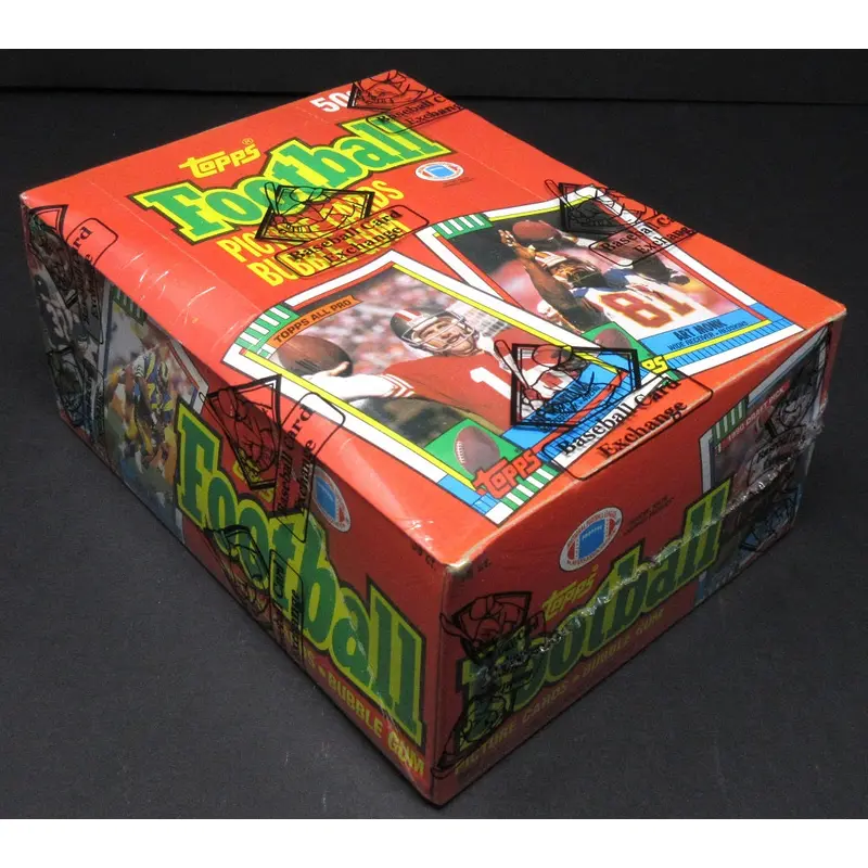 1990 Topps Football Unopened Wax Box (FASC)