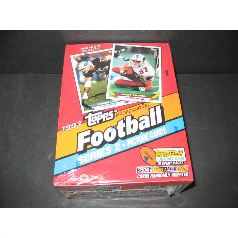 1993 Topps Football Series 2 Box