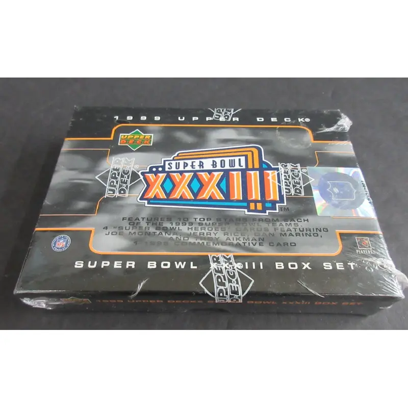 1999 Upper Deck Football Super Bowl XXXIII Factory Set
