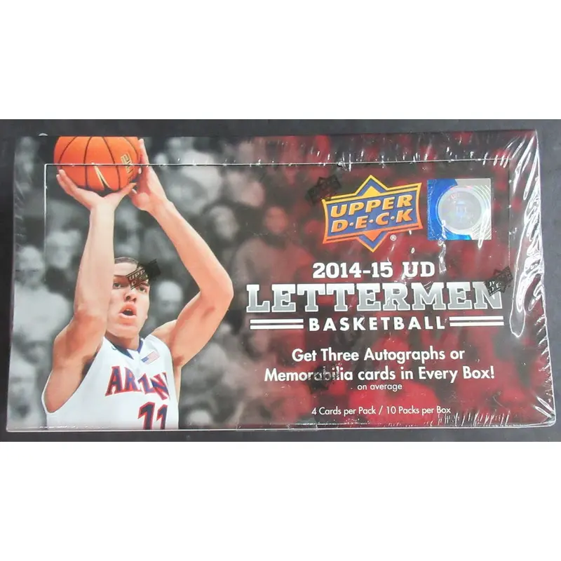 2014/15 Upper Deck Lettermen Basketball Unopened Box (10/4) (Hobby)