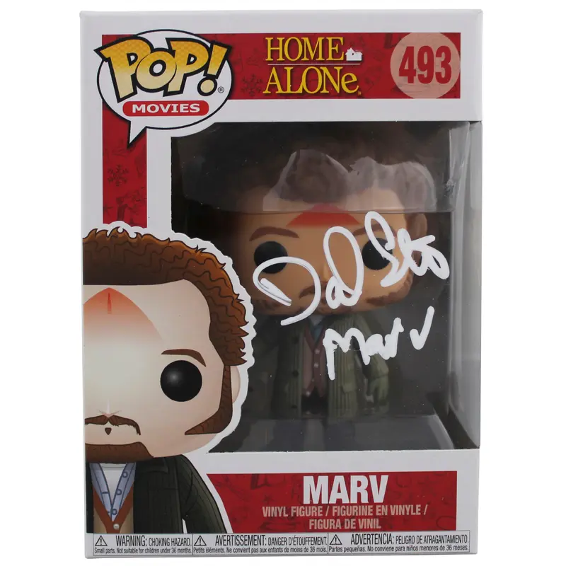 Daniel Stern "Marv" Home Alone Signed #493 Funko Pop Vinyl Figure BAS