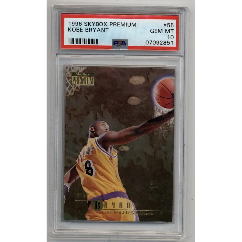 Kobe Bryant 1996-97 Skybox Premium #55 PSA 10 Gem Mint