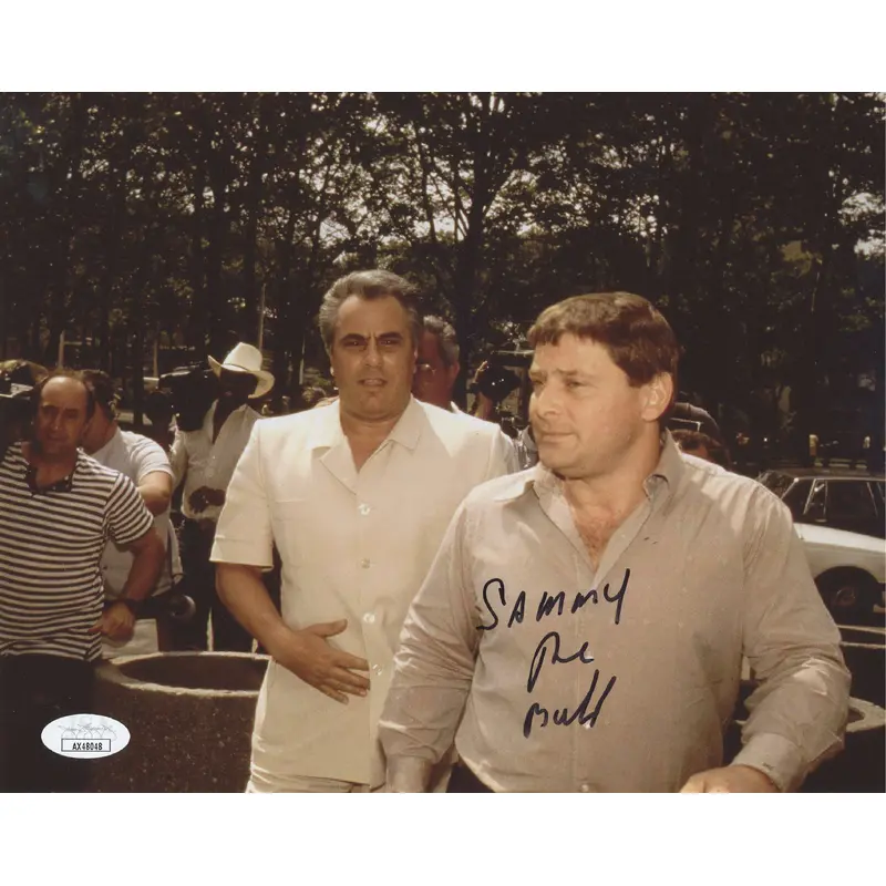 Sammy "The Bull" Gravano Authentic Signed 8x10 Photo Autographed JSA #AX48048