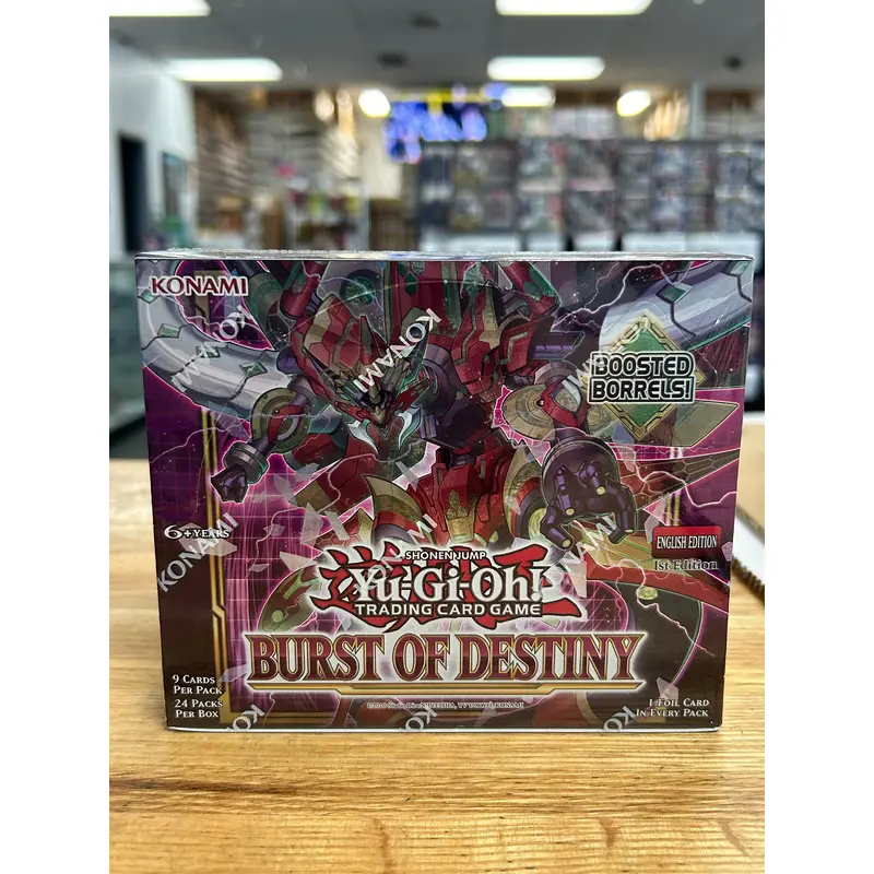 Yu-Gi-Oh Burst of Destiny Booster Box