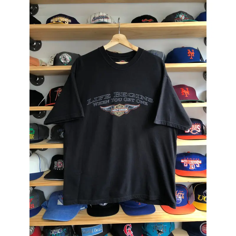 2009 Harley Davidson Life Begins San Francisco Tee Size XL