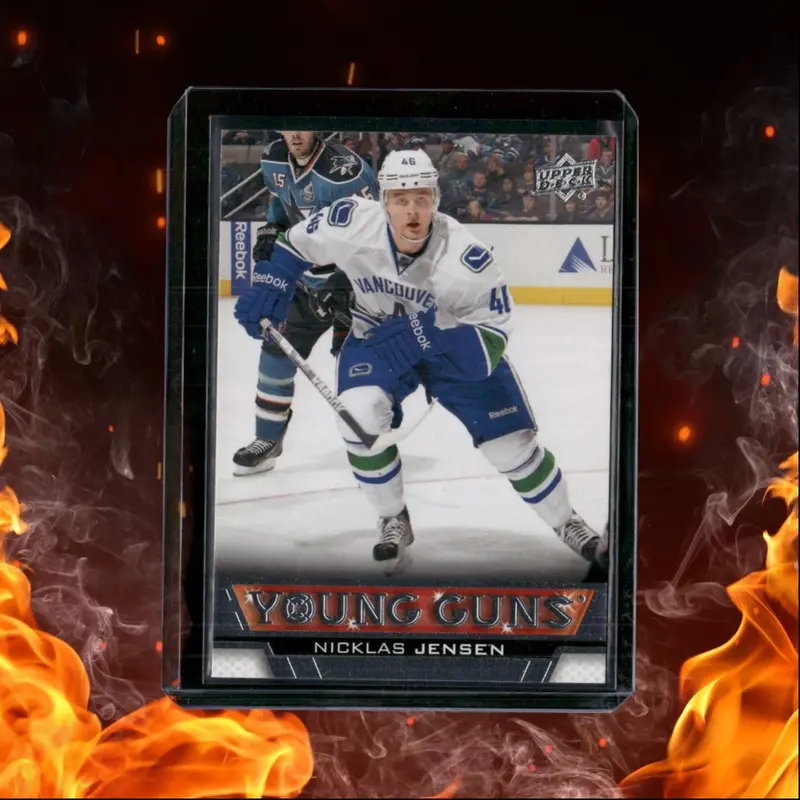 2013-14 Upper Deck Nicklas Jensen Young Guns Rookie #249