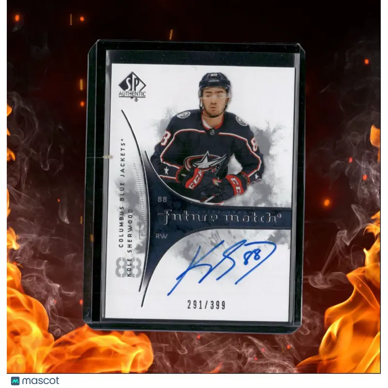 2019-20 SP Authentic Kole Sherwood 2009-10 Retro Future Watch Rookie Auto