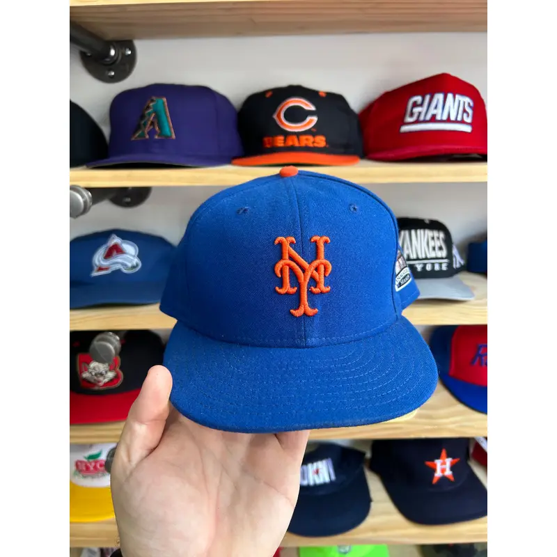 New York Mets New Era 2009 Inaugural Season Patch Wool Fitted 7 5/8