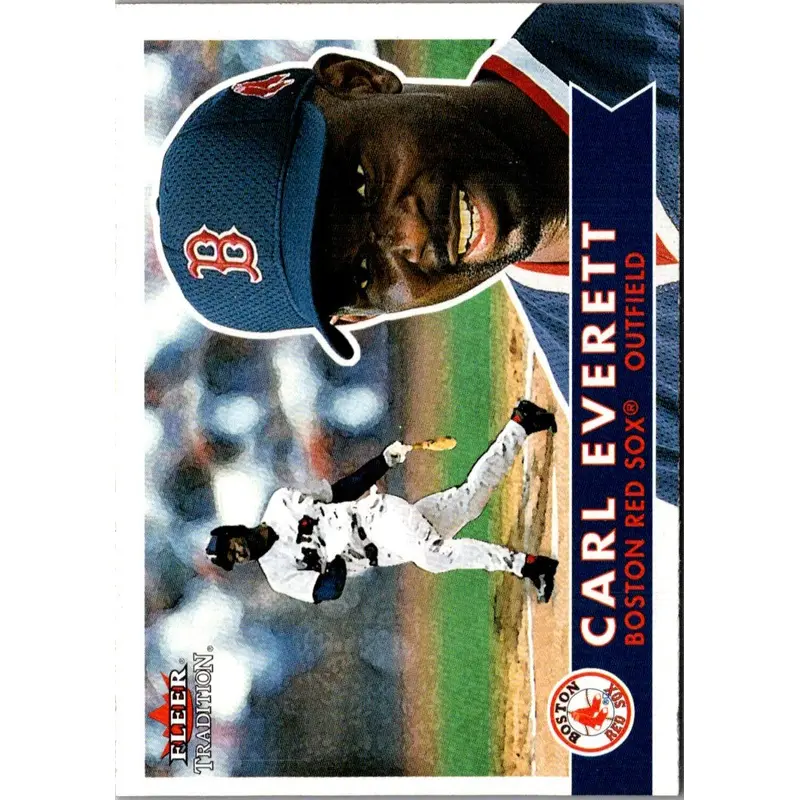 2001 Fleer Tradition Carl Everett #348