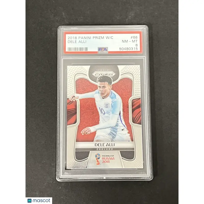 2018 Panini Prizm World Cup #66 Dele Alli PSA 8
