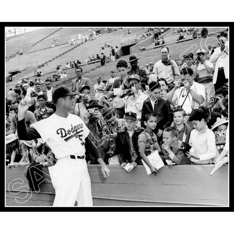 Don Drysdale 8X10 Photo - 1959 Los Angeles Dodgers - 283