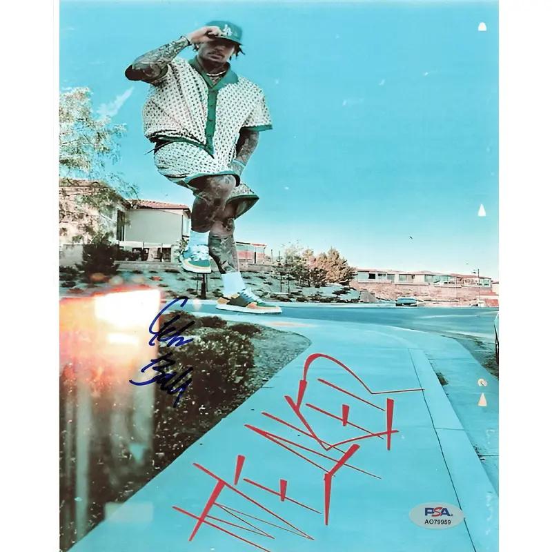 LiAngelo Gelo Ball signed 8x10 Photo PSA/DNA Autographed Tweaker BBB