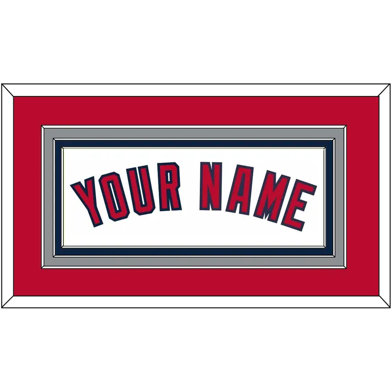 Los Angeles Name - Home White (2002-2023) - Triple Mat 2