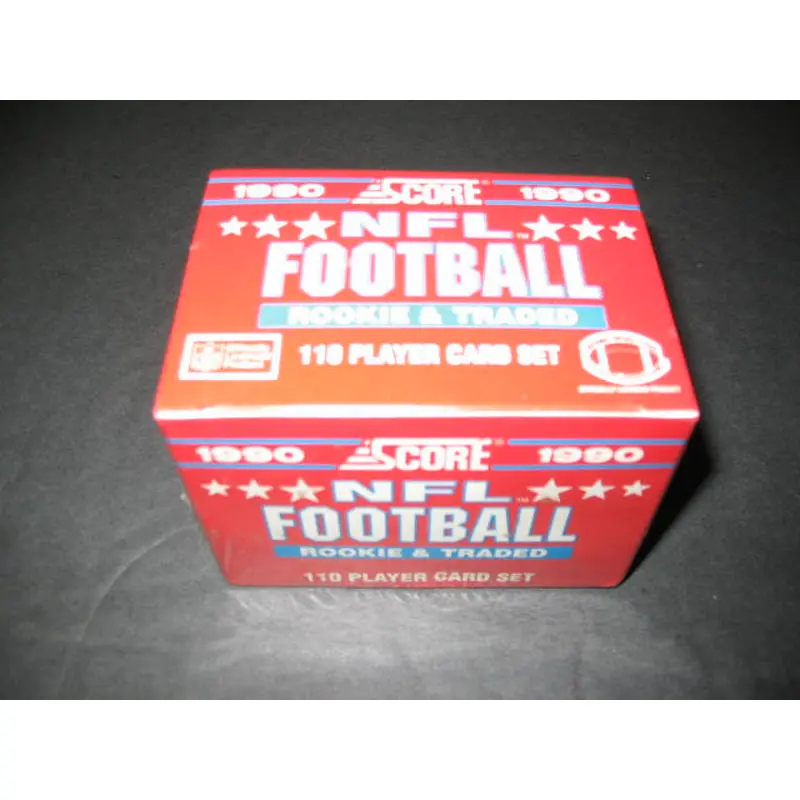 1990 Score Football Rookie & Traded Factory Set
