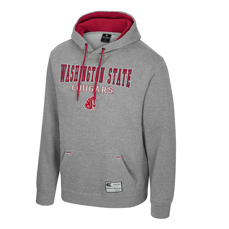 Colosseum Mens Charlie Gray Hoodie