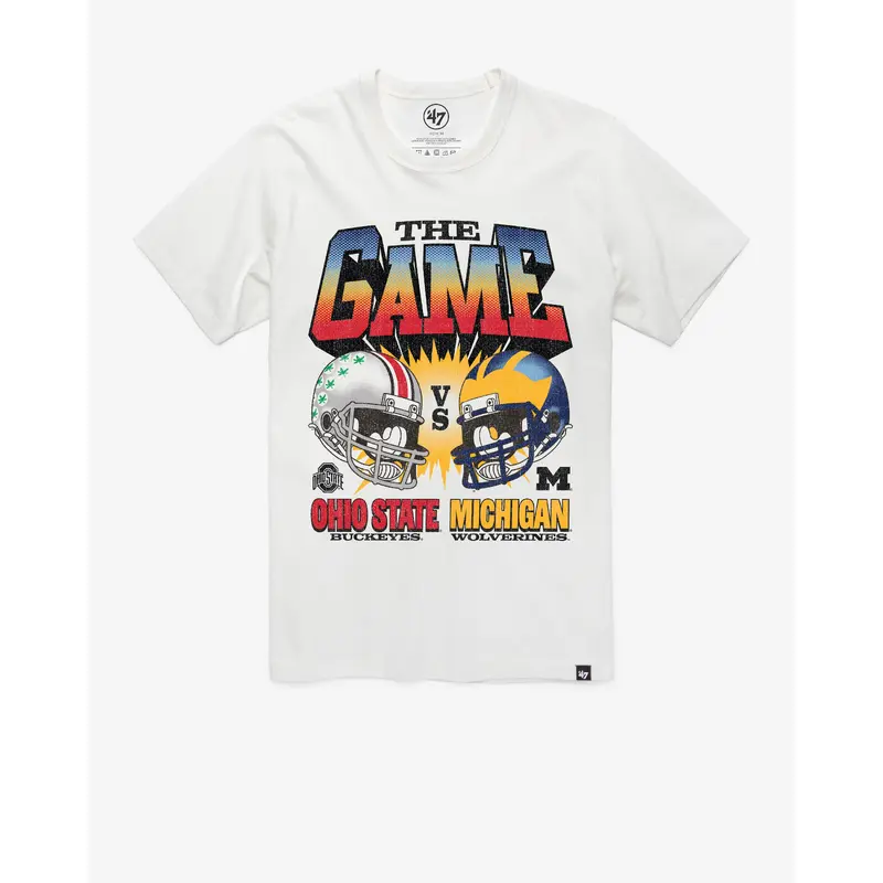 OHIO STATE / MICHIGAN RIVALRY DUELING NCAA '47 FRANKLIN TEE