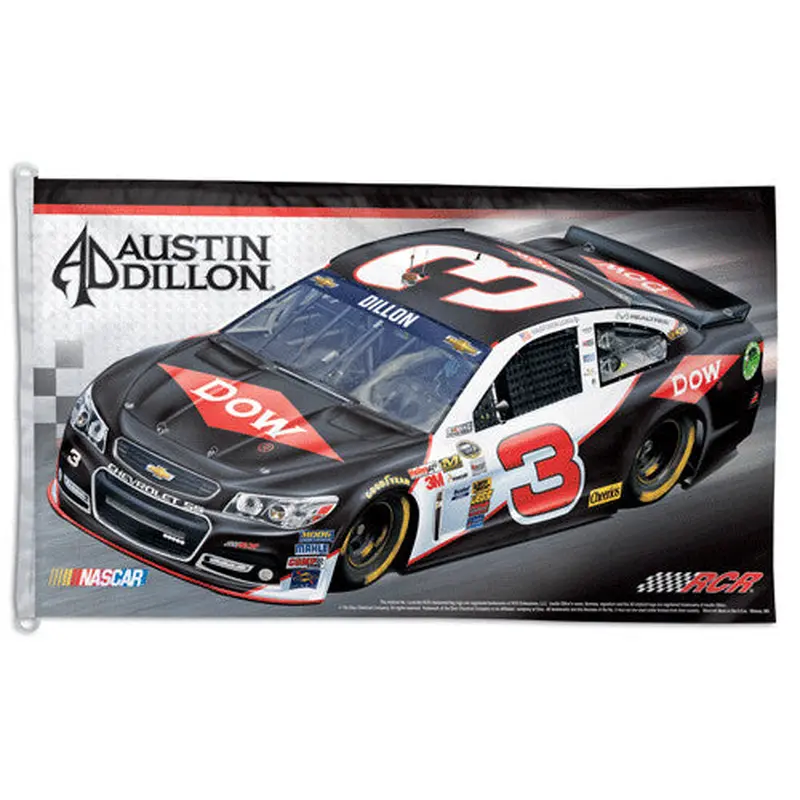 Austin Dillon NASCAR #3 Official HUGE 3'x5' Commemorative Flag - Wincraft