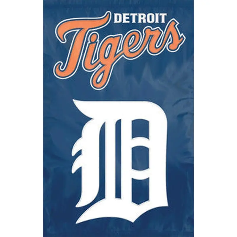 Detroit Tigers Premium MLB Applique Banner Flag - Party Animal