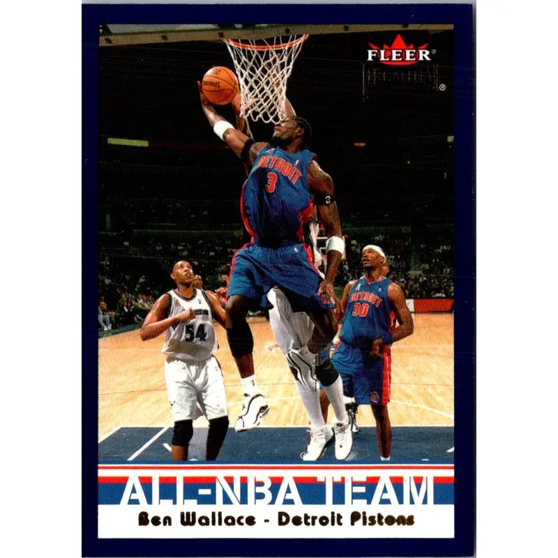 2002 Fleer Ben Wallace #11