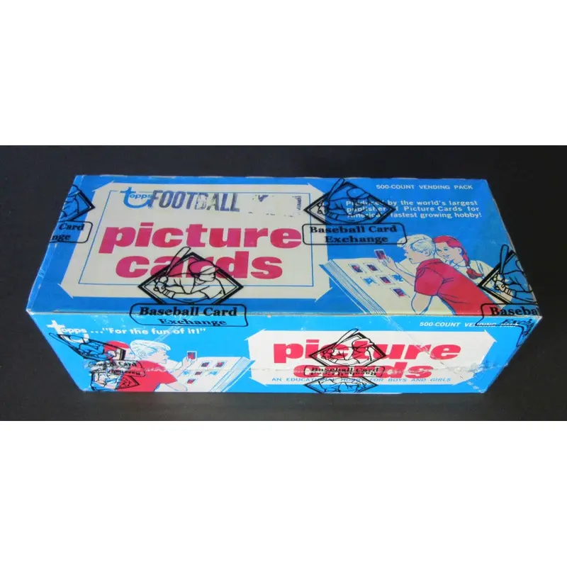 1982 Topps Football Unopened Vending Box (FASC)