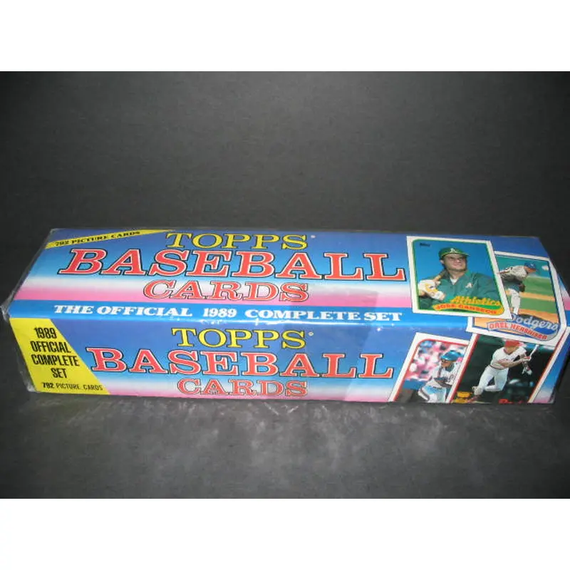 1989 Topps Baseball Factory Set (Holiday)