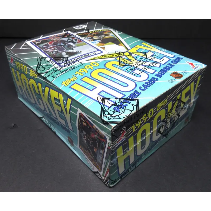 1990/91 Topps Hockey Unopened Wax Box (FASC)