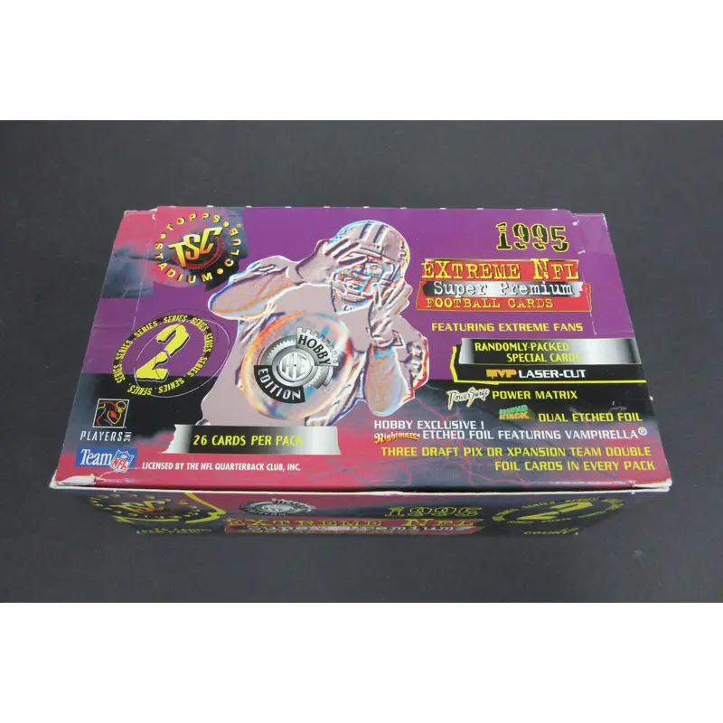 1995 Topps Stadium Club Football Series 2 Jumbo Box (Hobby)