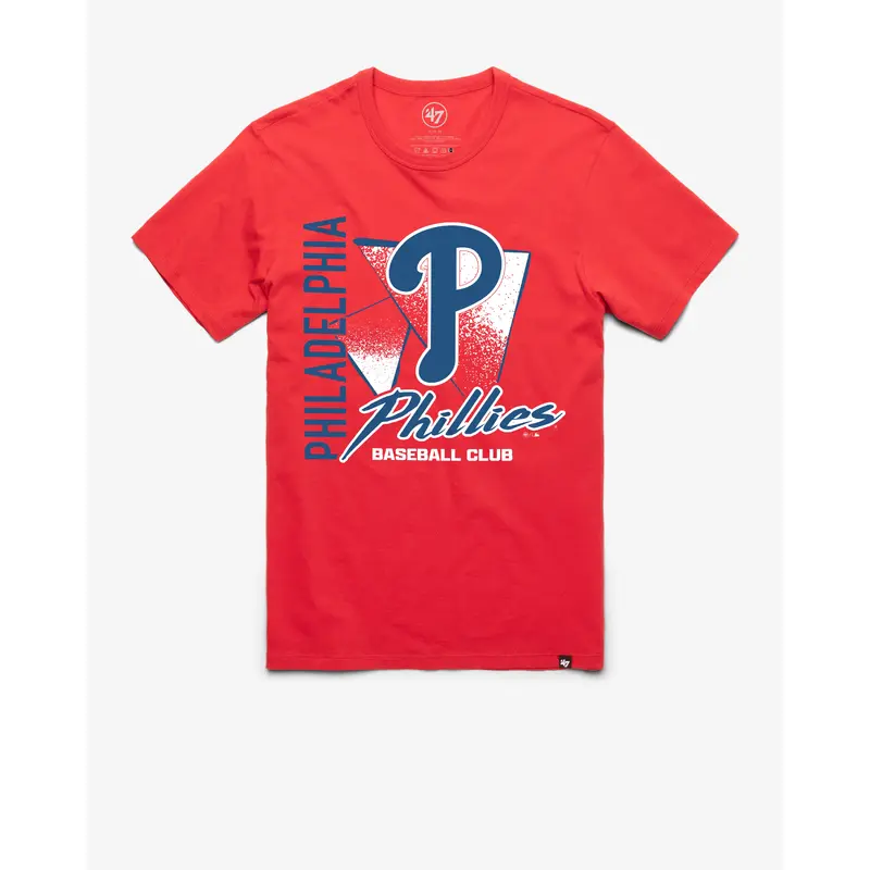 PHILADELPHIA PHILLIES SIDE ARM '47 FRANKLIN TEE
