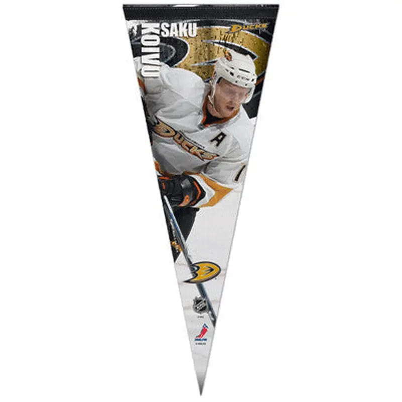 Saku Koivu Anaheim Ducks Premium Felt Pennant (L.E. /2,009)