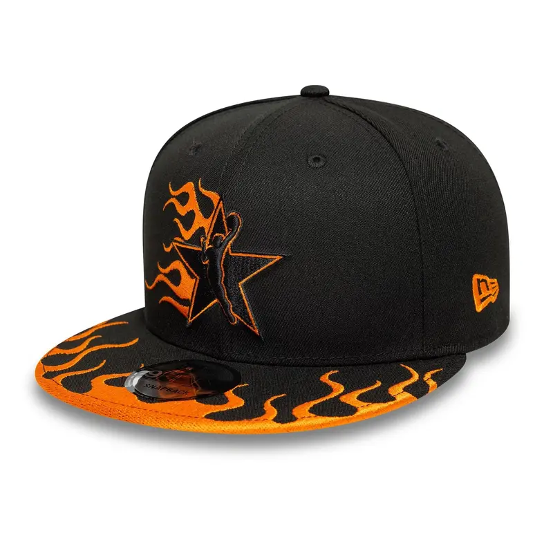 WNBA 2025 All Star Game Logo Black 9FIFTY Snapback Adjustable Cap